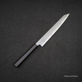 Tetsujin Blue 2 Kasumi K-tip Sujihiki 240mm Ebony Handle