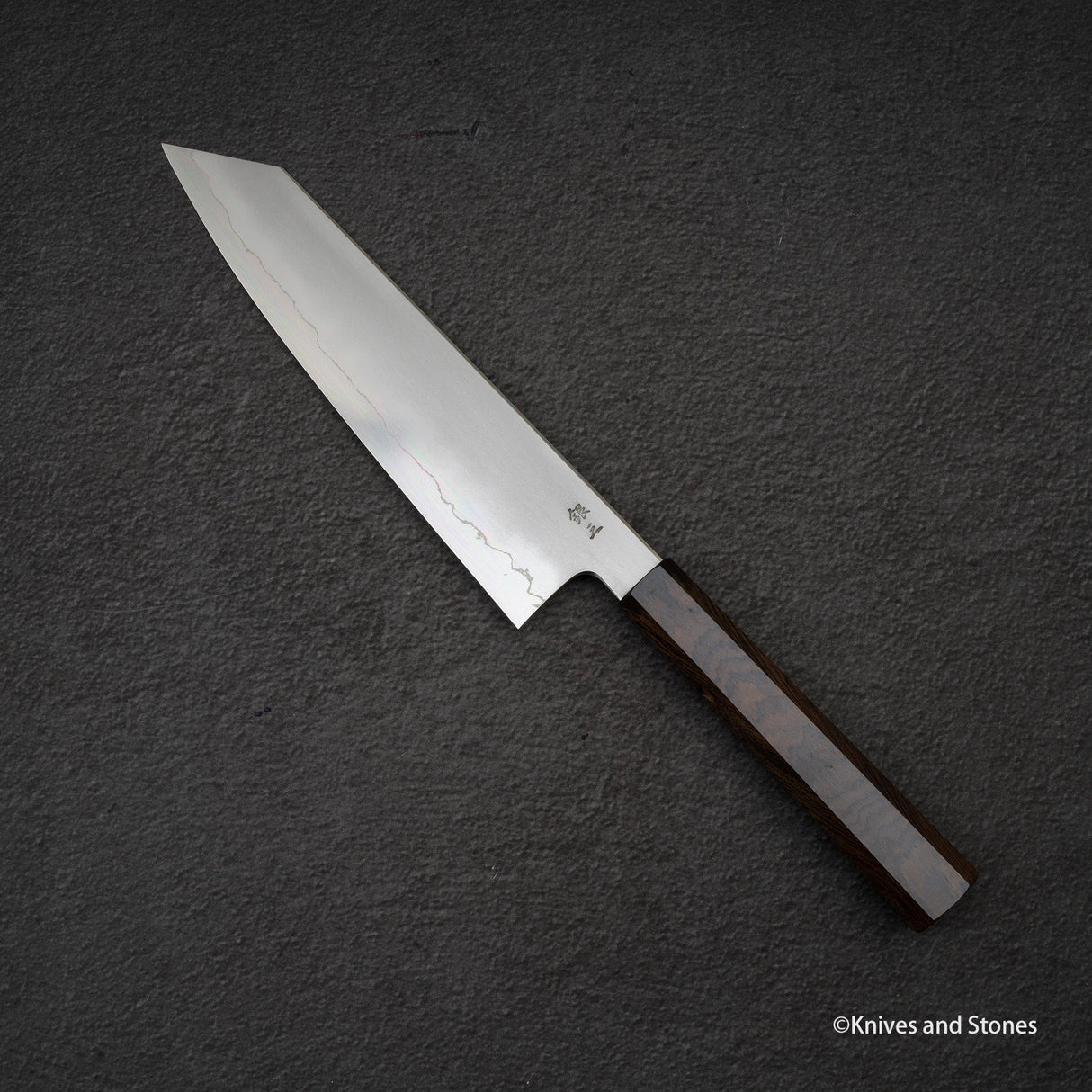 Tetsujin Ginsan Kasumi K-tip Gyuto 210mm Ebony Handle