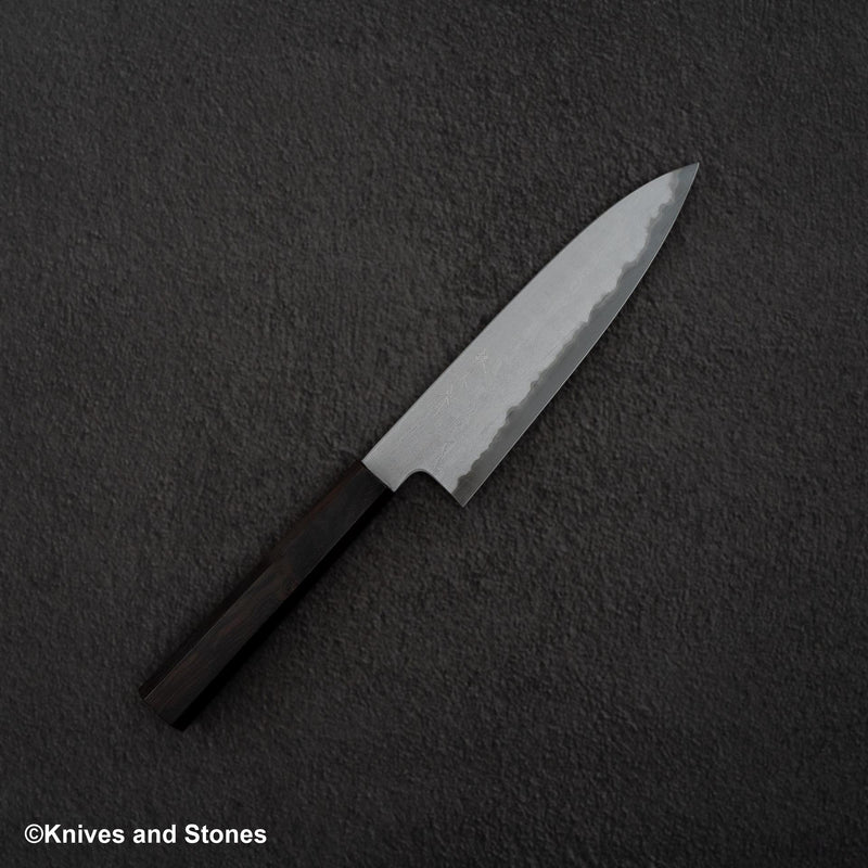 Tetsujin Tanryusen Blue 2 River Flow Gyuto 180mm Ebony