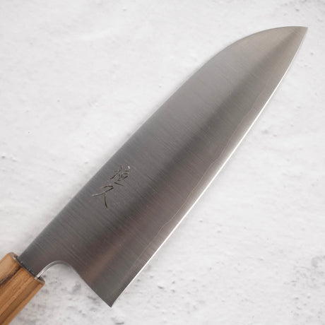 Tsunehira Ginsan Migaki Santoku 165mm