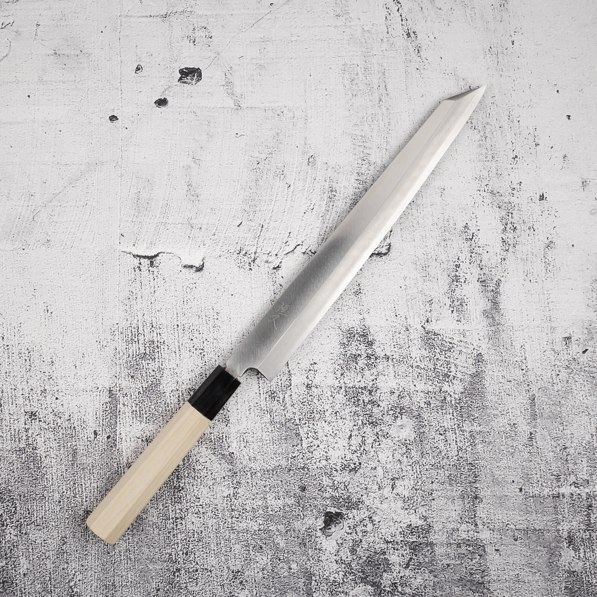 Tsunehisa Ginsan K-tip Yanagiba 270mm Monosteel