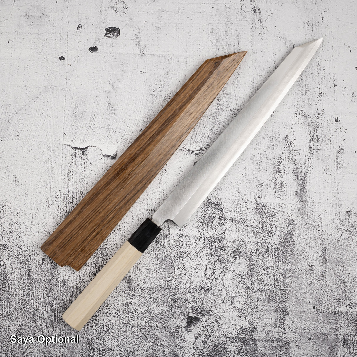 Tsunehisa Ginsan K-tip Yanagiba 270mm Monosteel