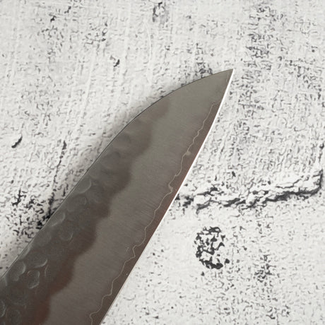 Tsunehisa AUS8 槌目 180 mm 牛刀（西式手柄）