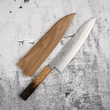 Tsunehisa SLD Washiji Gyuto 210mm Burnt Kashi