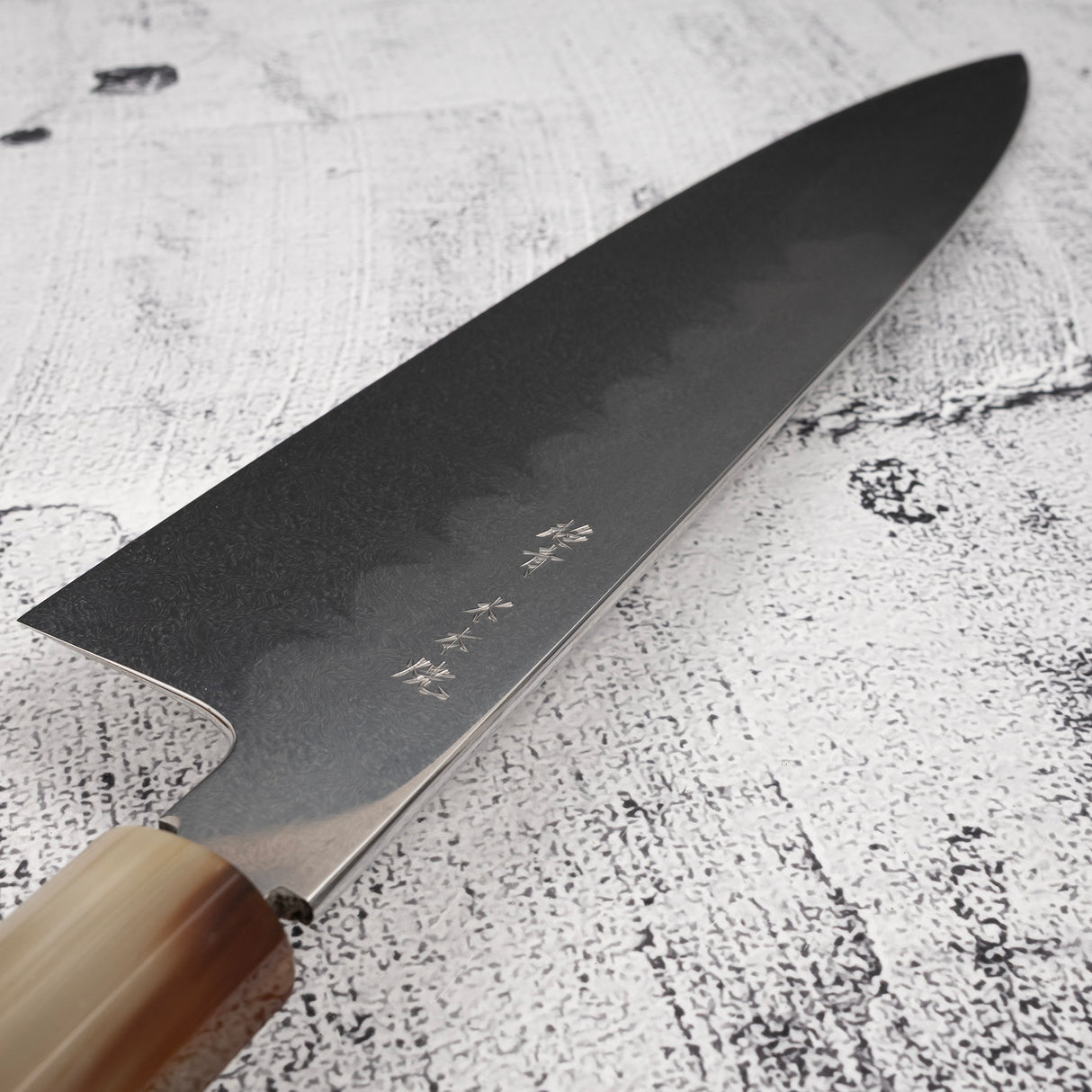XINGUO Aogami Super Honyaki Gyuto 240mm Ironwood Handle with Saya