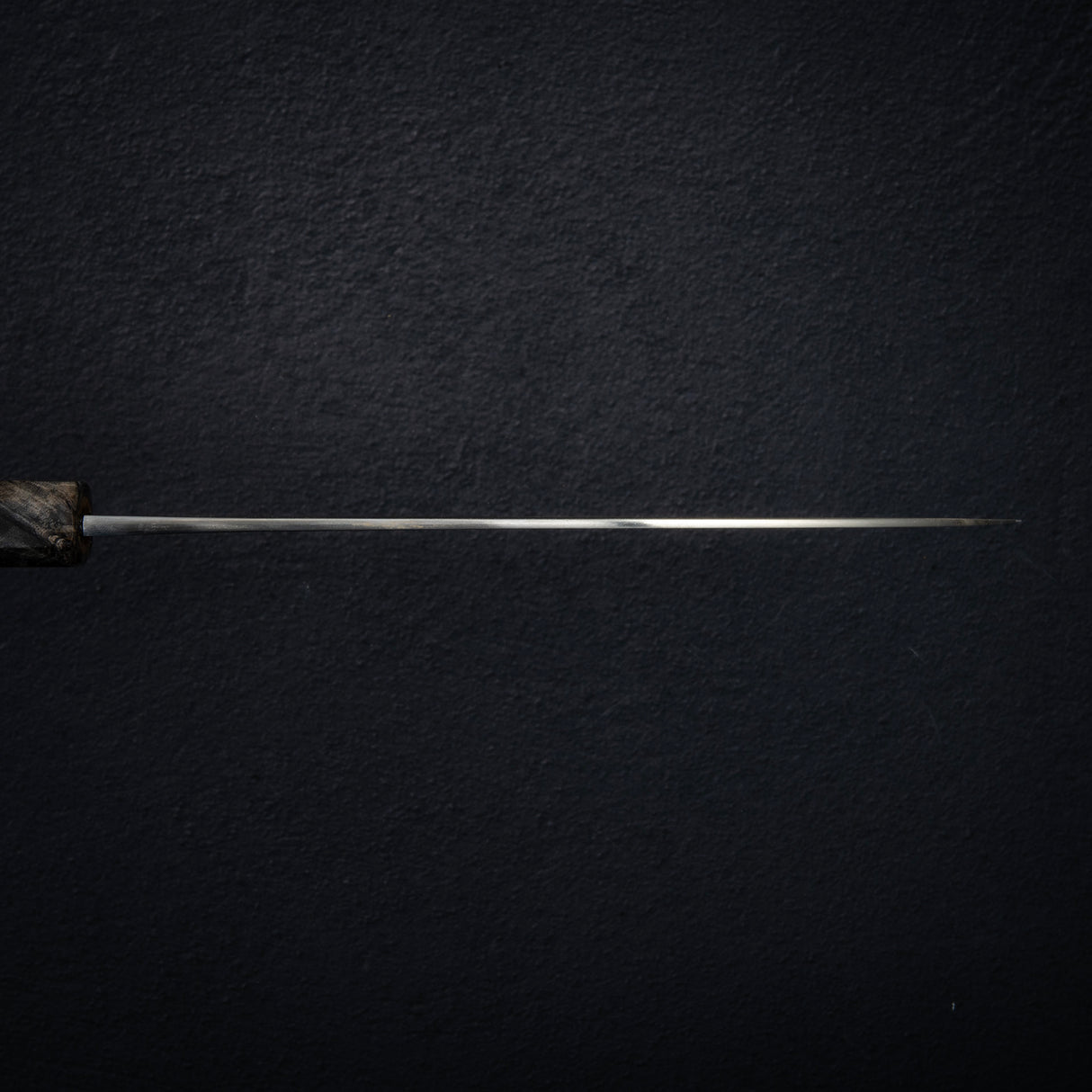 Hatsukokoro x Yoshikane SKD Nashiji Gyuto 210mm Extra Tall, Stablized Burl Handle