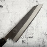 Yoshikane White 2 KU Nashiji K-tip Gyuto 210mm Carbon Fiber Handle
