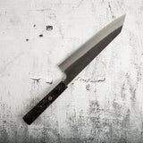 Yoshikane White 2 KU Nashiji K-tip Gyuto 210mm Carbon Fiber Handle