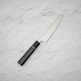 Yoshimi Kato SG2 Mirror Damascus Petty 150mm Ebony Handle