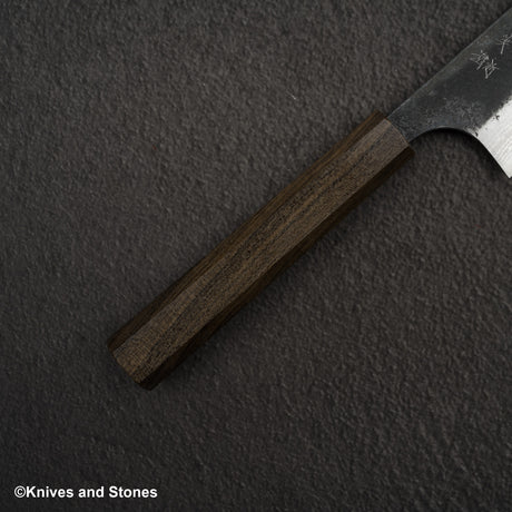 Yoshimi Kato Kintaro Aogami Super Damascus KU Nashiji Gyuto 210mm