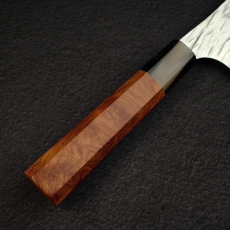 Yu Kurosaki Raijin VG10W Bunka 165mm, with K&S Amboyna Handle