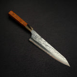 Yu Kurosaki Raijin VG10W Gyuto 210mm, with K&S Amboyna Handle