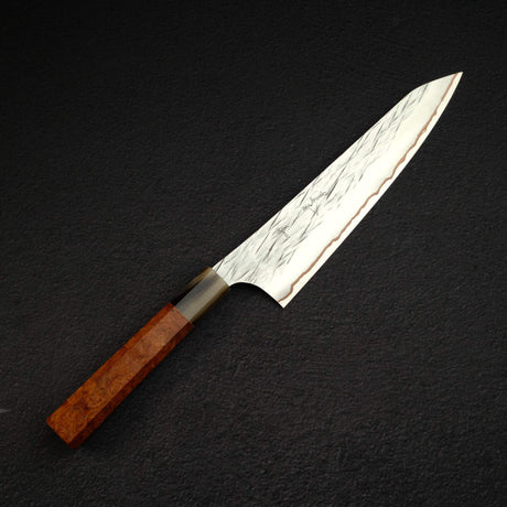Yu Kurosaki Raijin VG10W Gyuto 210mm, with K&S Amboyna Handle