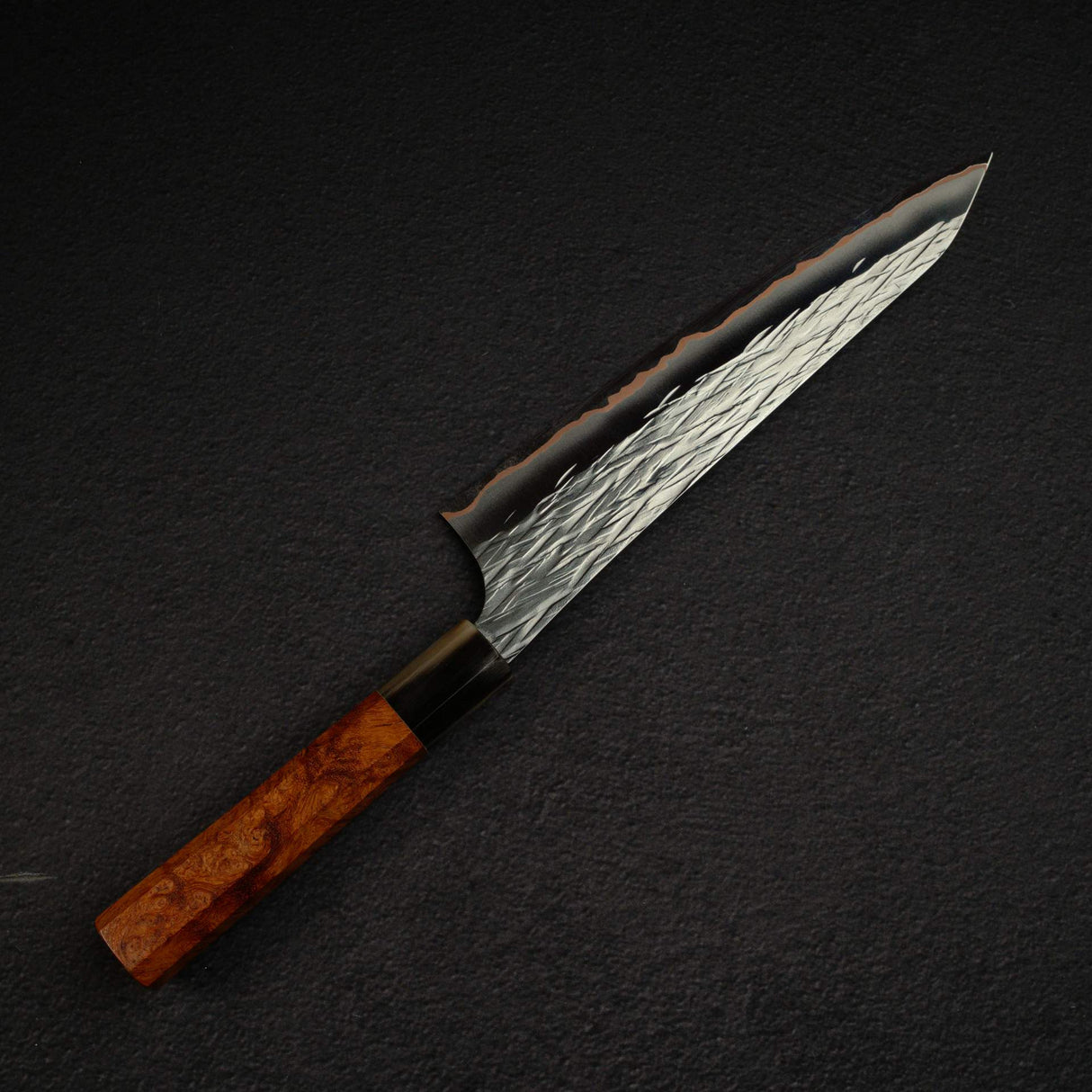 Yu Kurosaki Raijin VG10W Gyuto 210mm, with K&S Amboyna Handle