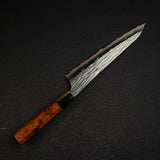 Yu Kurosaki Raijin VG10W Gyuto 210mm, with K&S Amboyna Handle