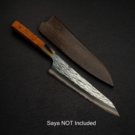 Yu Kurosaki Raijin VG10W Gyuto 210mm, with K&S Amboyna Handle