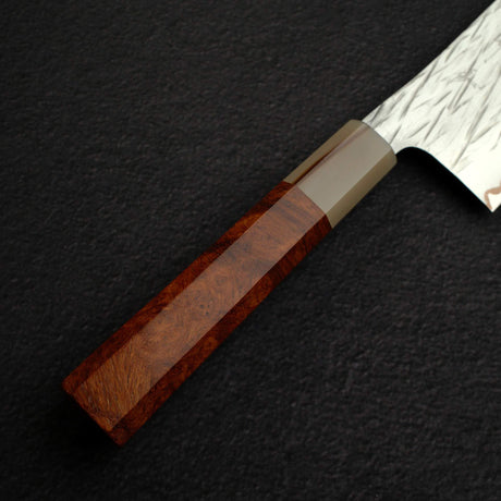 Yu Kurosaki Raijin VG10W Nakiri 165mm, with K&S Amboyna Handle