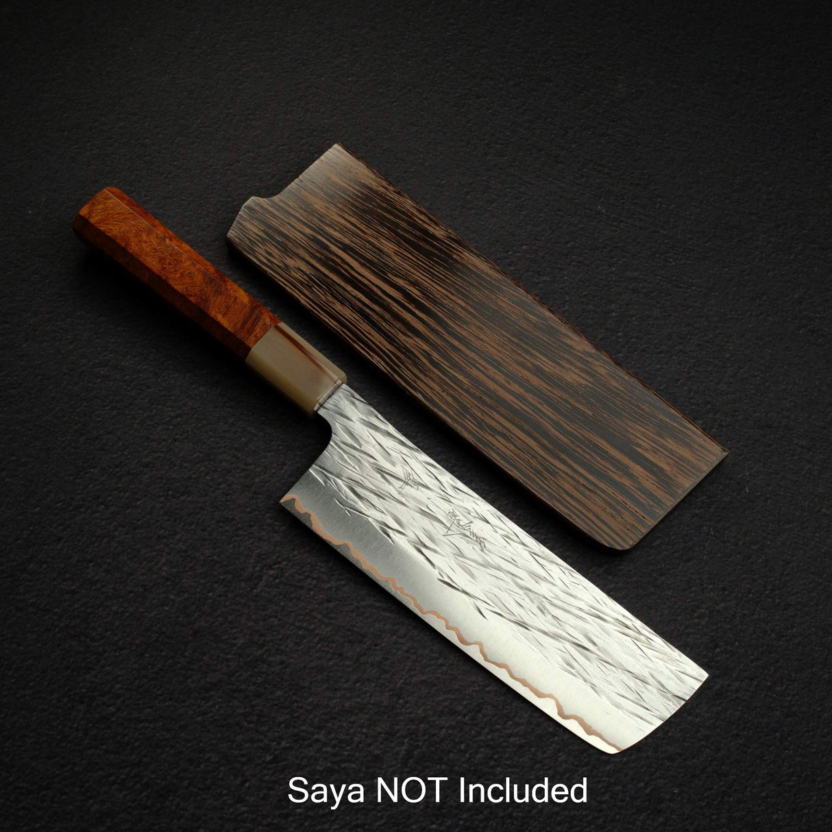 Yu Kurosaki Raijin VG10W Nakiri 165mm, with K&S Amboyna Handle