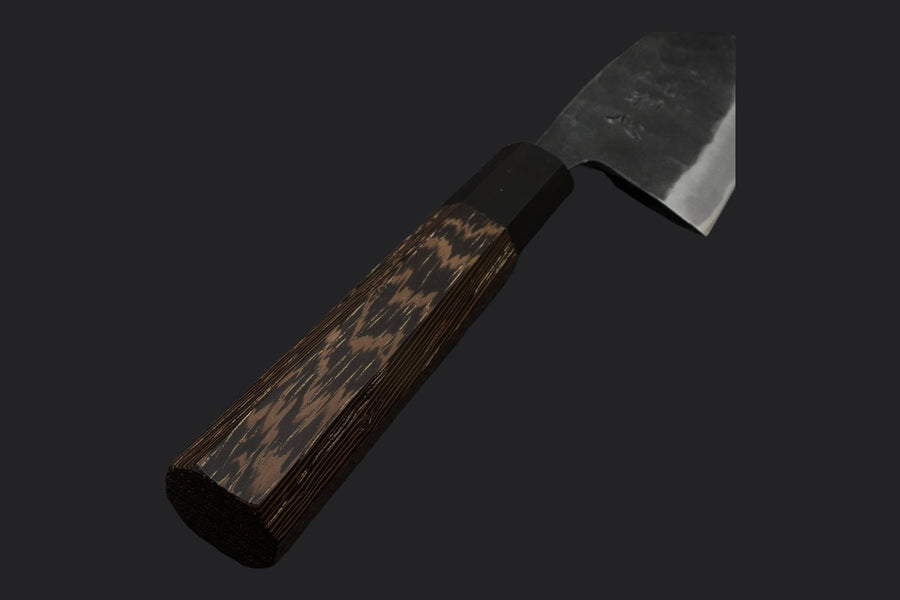 Octagonal Wenge Handle Black Ferrule handle