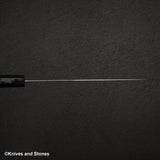 BFCM2024 Sentan by Yoshikazu Tanaka Blue 1 Damascus Gyu-hiki 210mm Ebony