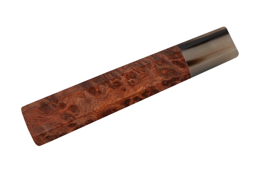 Amboyna Octagonal Horn handle