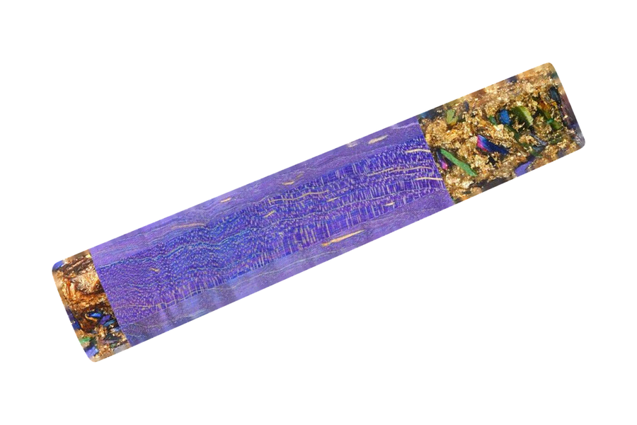 Octagonal Colored-handle with Acrylic Ferrule handle