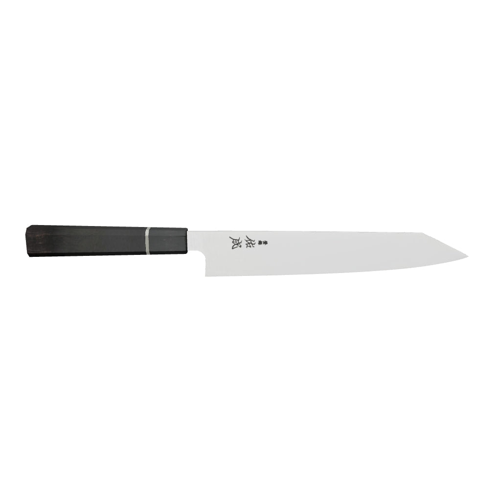 Sukenari SG2 Hairline K-tip Gyu-hiki 240mm, Ebony Handle with Spacer 3D model