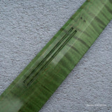 K&S Magnetic Kiritsuke Yanagiba Saya  & Handle Set Stabilized Curly Maple / Ebony / Pau Rosa