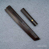 K&S Magnetic Sakimaru Saya  & Handle Set Stabilized Curly Maple / Ebony / Pau Rosa