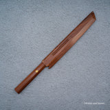 K&S Magnetic Sakimaru Saya  & Handle Set Stabilized Curly Maple / Ebony / Pau Rosa
