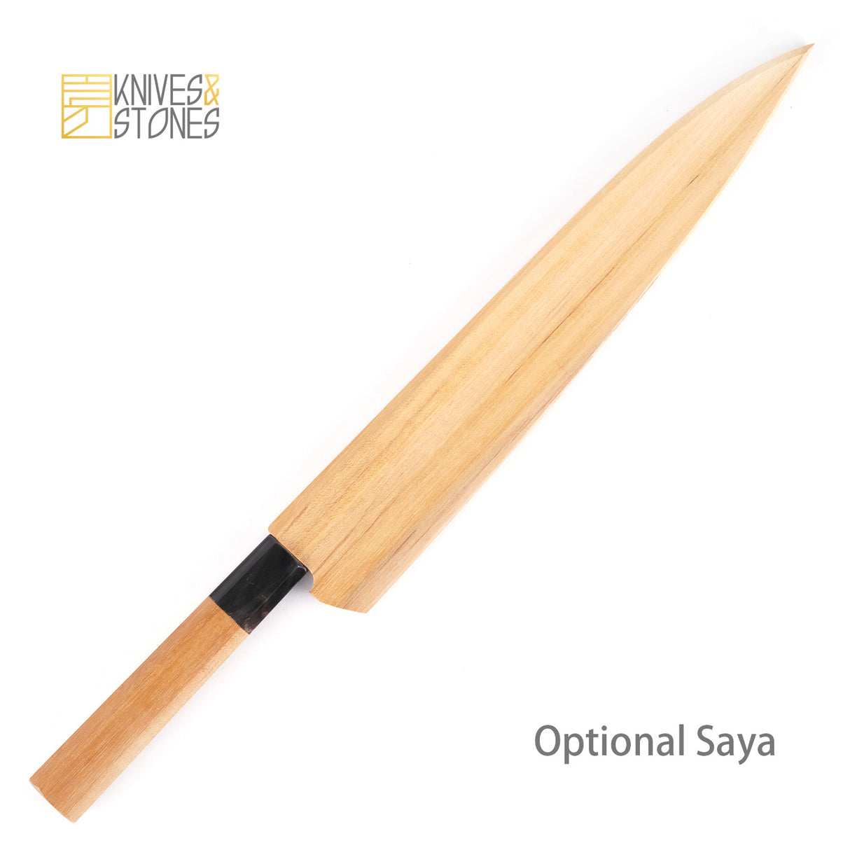 Sukenari HAP40 Hairline Sujihiki 240mm, with K&S Teakwood Handle