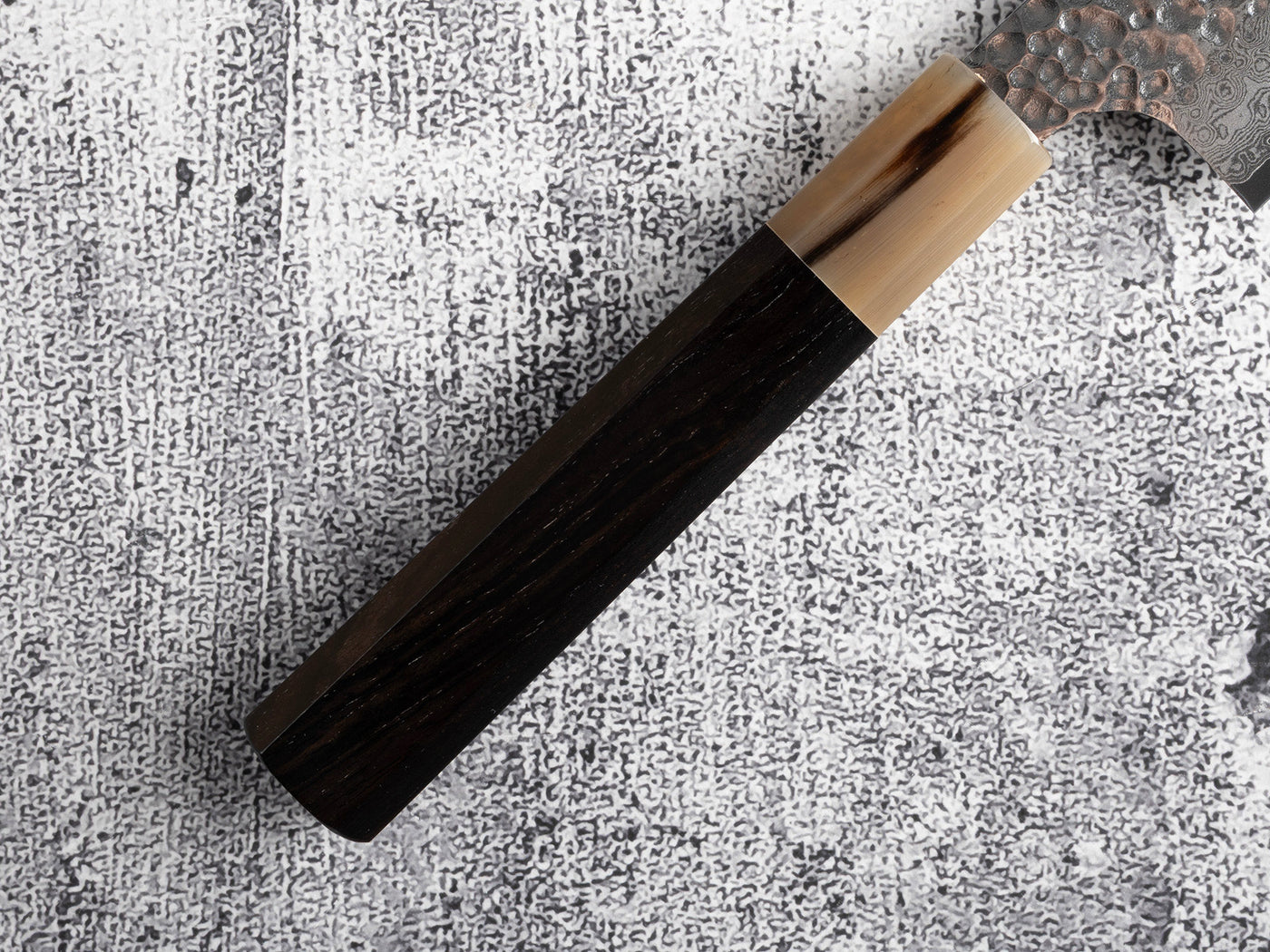 Handle shown on a knife