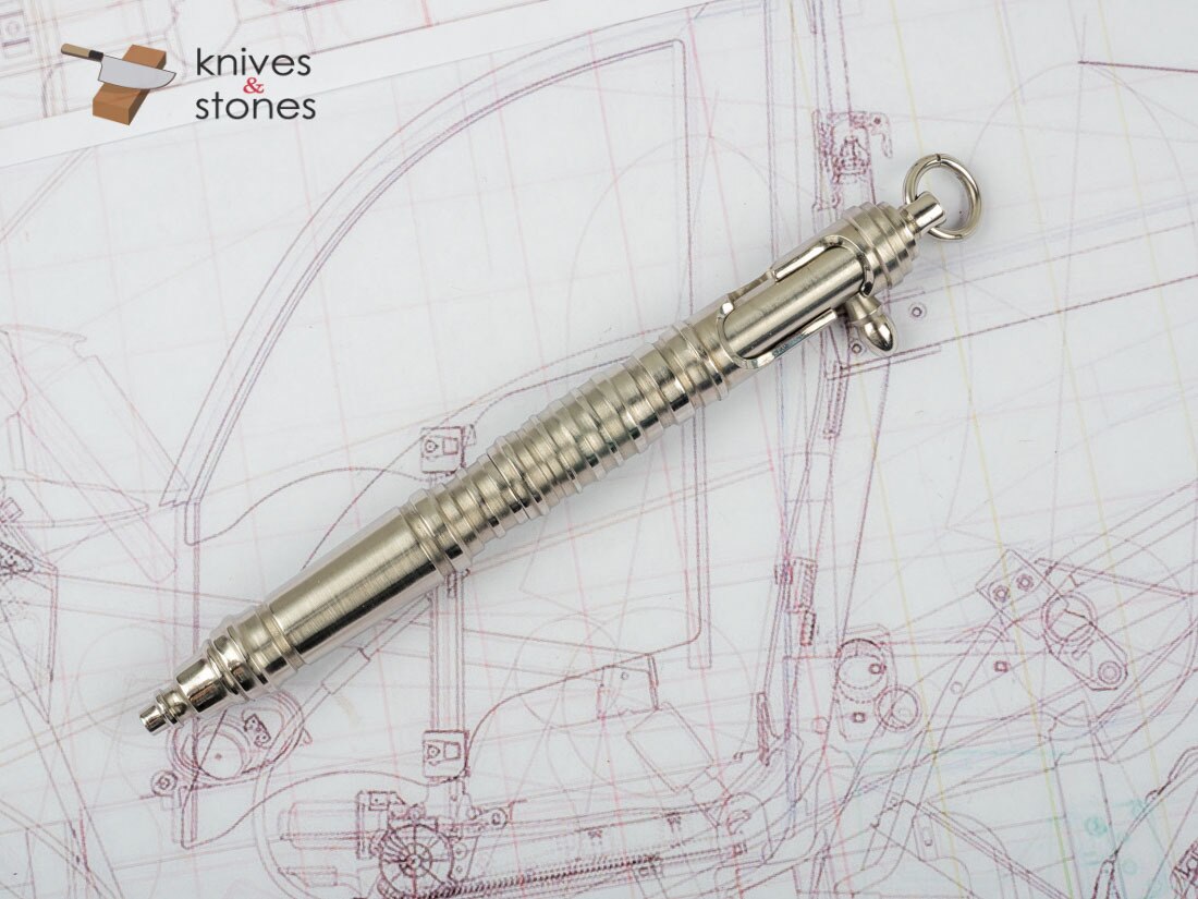 Bolt Action Pen - Steel by Hidetoshi Nakayama
