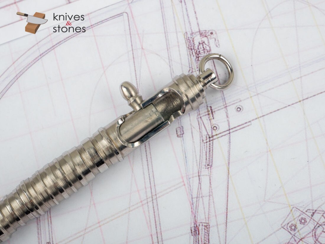 Bolt Action Pen - Steel by Hidetoshi Nakayama