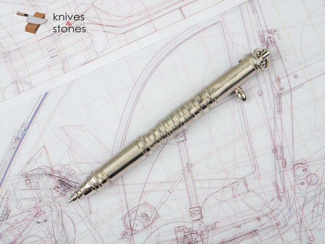 Bolt Action Pen - Steel by Hidetoshi Nakayama