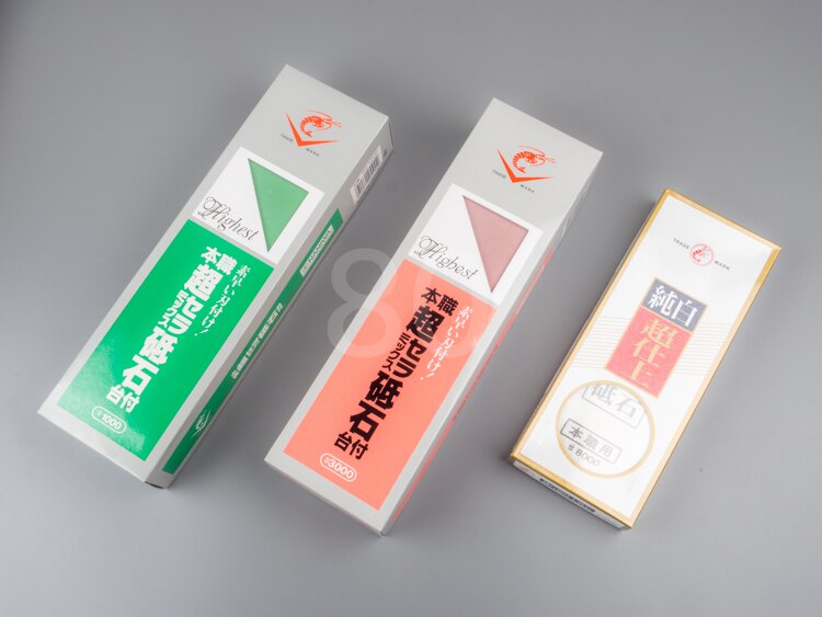 Naniwa 1K, 3K, 8K Japanese Waterstone Set