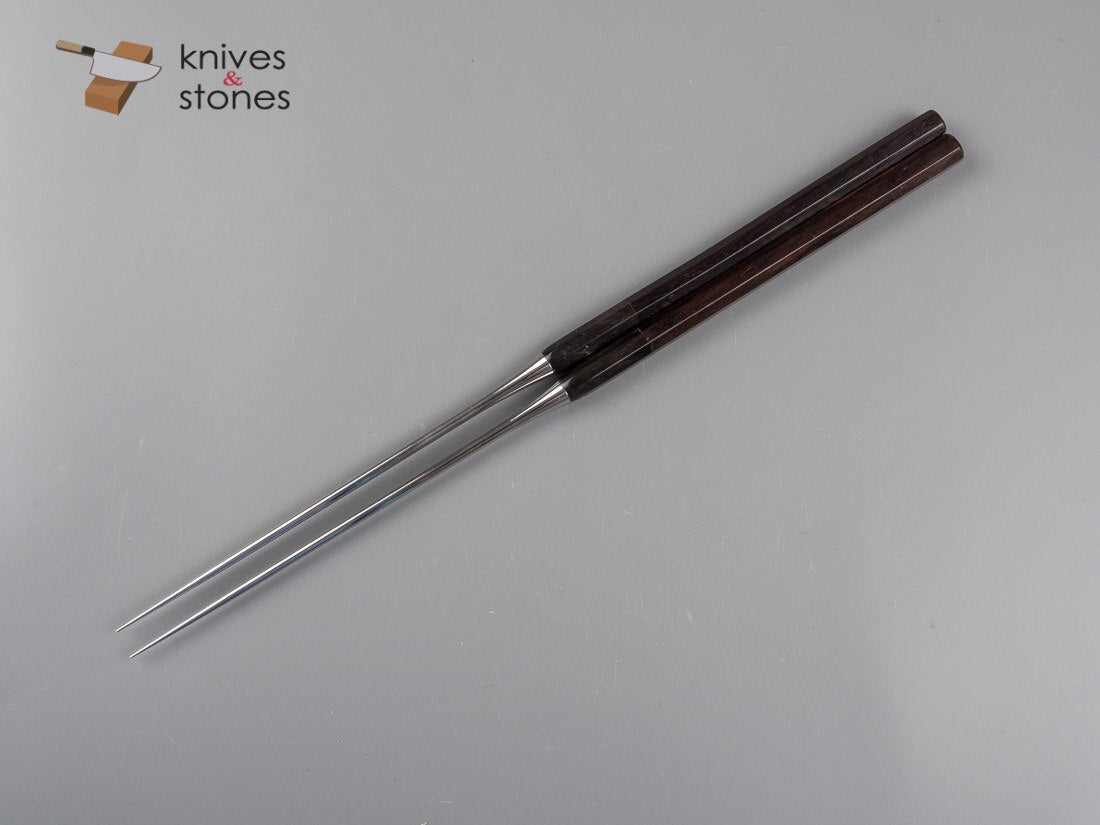 Moribashi (Plating Chopsticks) - Ebony & Buffalo horn