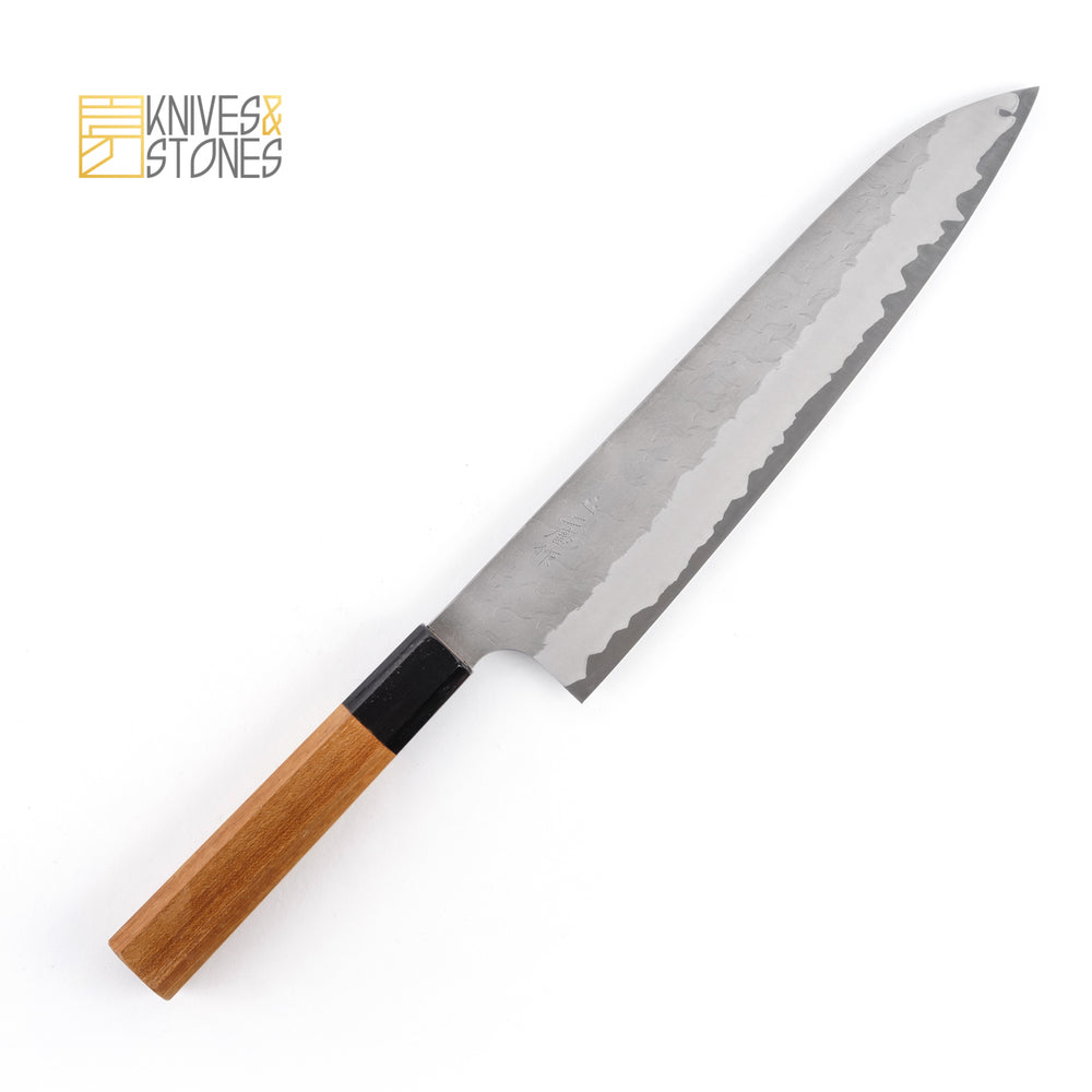 Nigara Aogami Super(Blue Super)Migaki Tsuchime Stainless Cladding