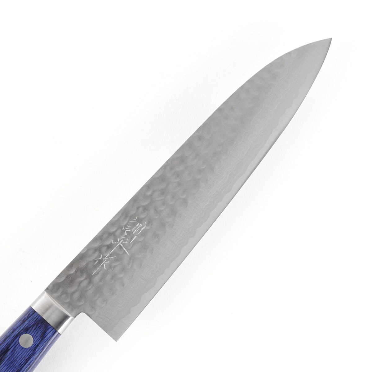 Masutani Kokuryu VG10 Damascus Tsuchime Gyuto 180mm Western Handle K