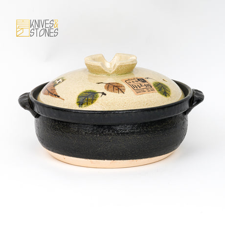 Japanese Do Nabe (Clay Pot) - Leaf