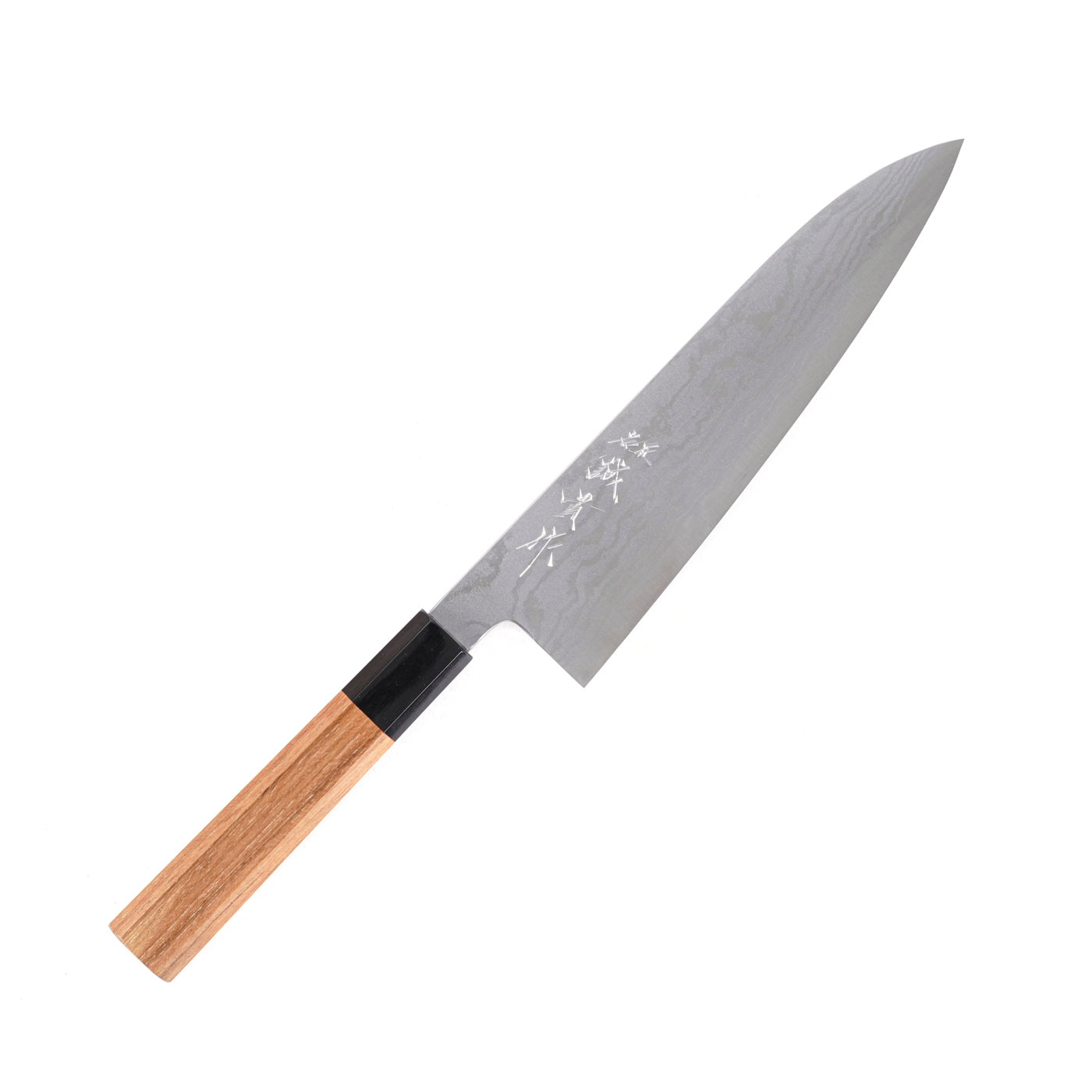 【田中】刀 田中青鋼二號大馬士革牛刀240mm – Knives and Stones