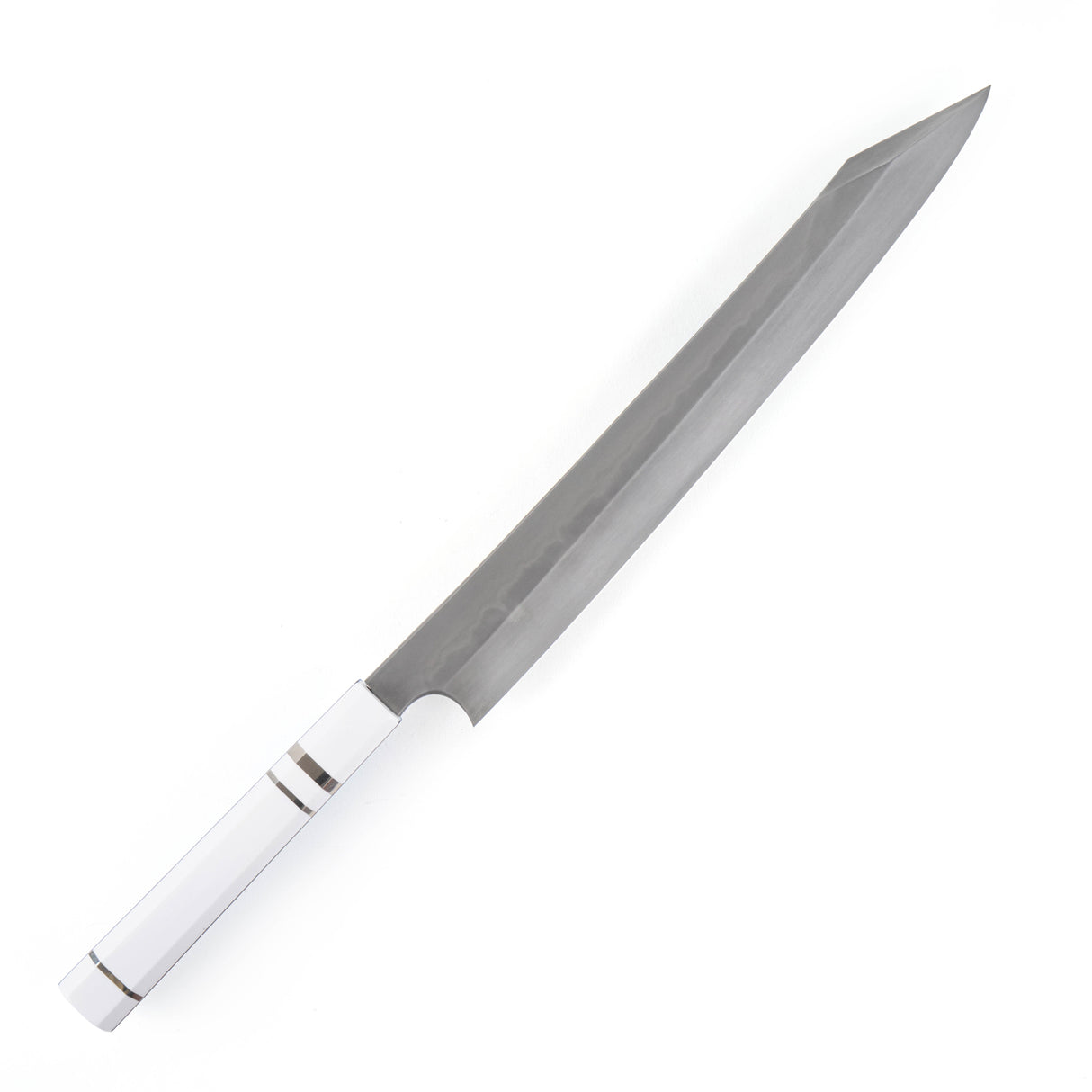 Nigara White 1 Honyaki Kirisuke Yanagiba 300mm with Octagonal Corian Handle