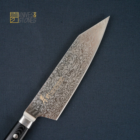 Sakai Takayuki VG10-VG2 Coreless Damascus Kengata (K-tip) Santoku/Bunka 165mm