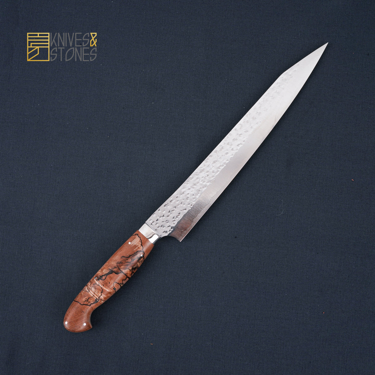 K&S SPECIAL Kurosaki Senko (閃光) SG2/R2 K-tip Sujihiki 240mm, with Western Handle and FREE SAYA SP3