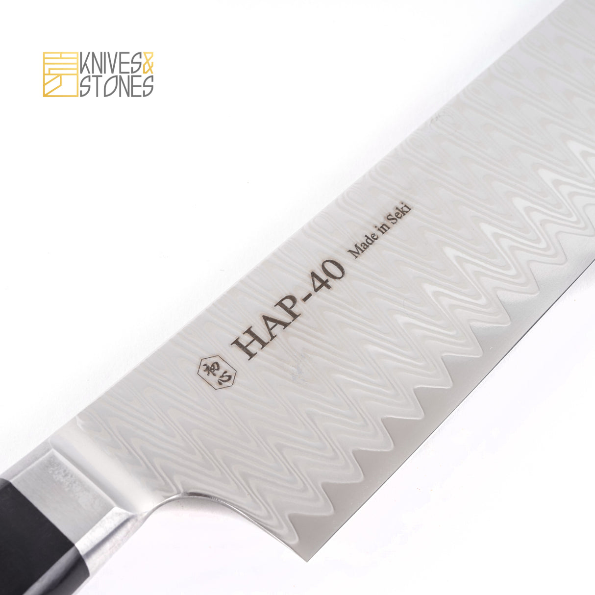 Hatsukokoro Hayabusa HAP-40 Damascus Gyuto 210/240 mm with Western Handle