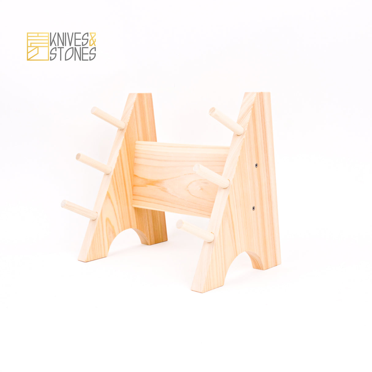 Japanese Wooden Knife Stand (3 Knife)