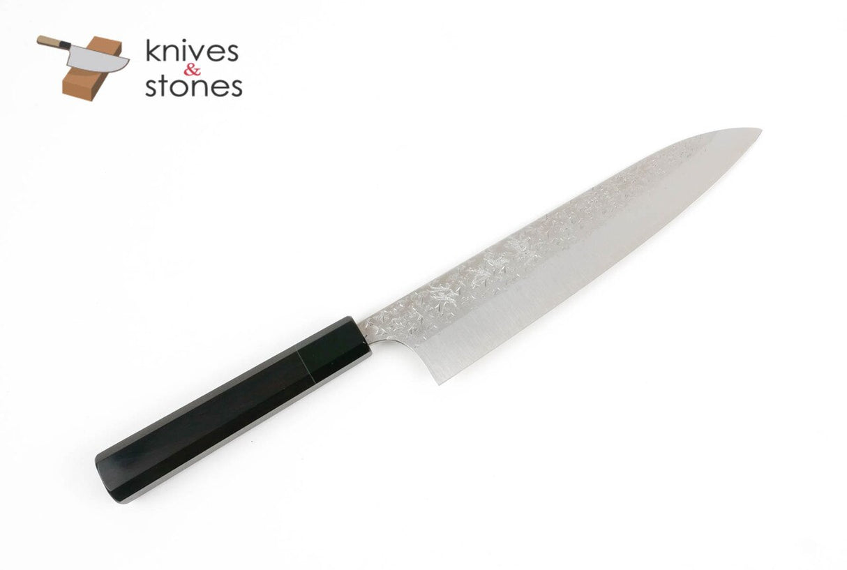 Kurosaki Shizuku R2 Gyuto 210mm with K&S Ebony Handle