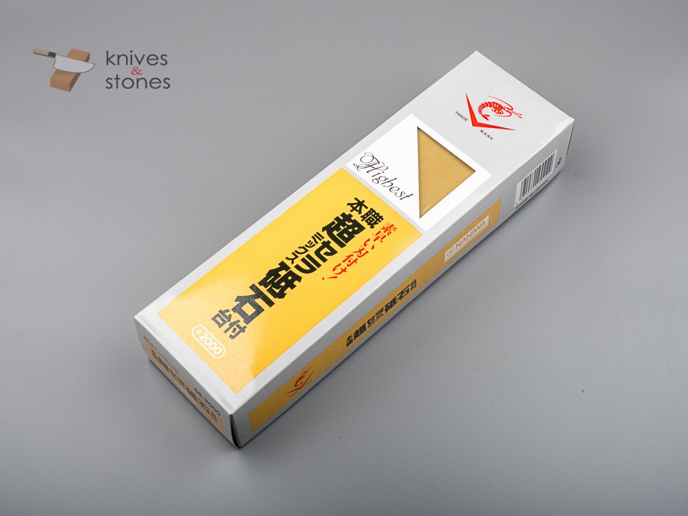Naniwa Chosera 2000 grit Japanese waterstone with stand