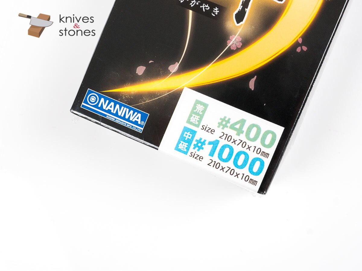 Naniwa Gouken Kagayaki 400 - 1000 粒度磨刀石