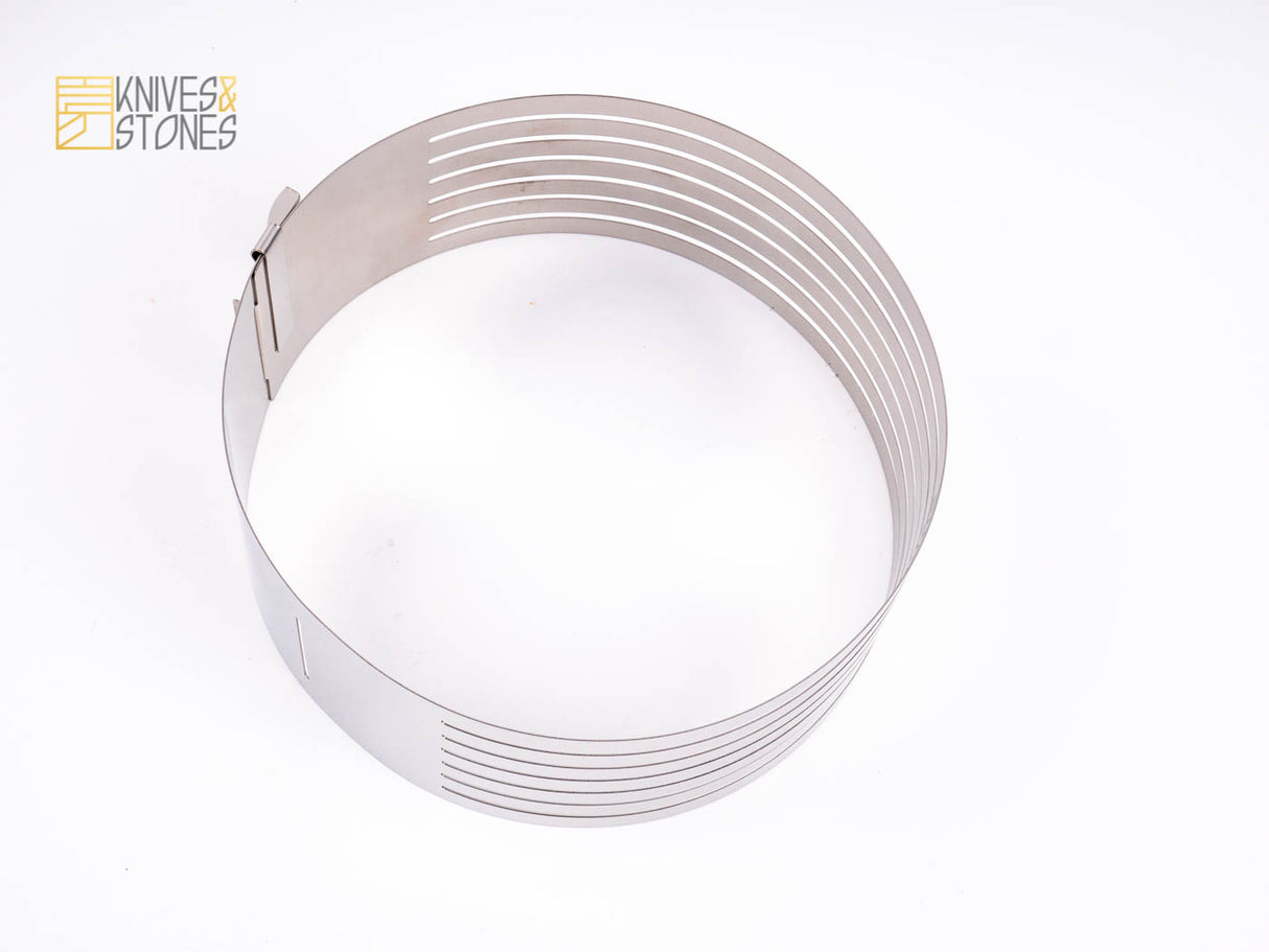 Cakeland Adjustable Cake Slicer Mousse Ring 15 to 18 cm by TigerCrown